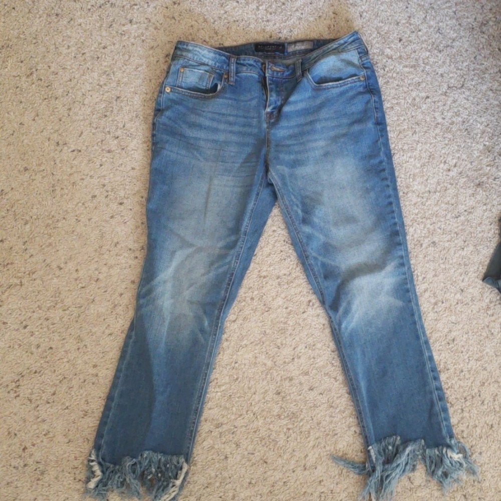 Aeropostate ankle length beach jeans